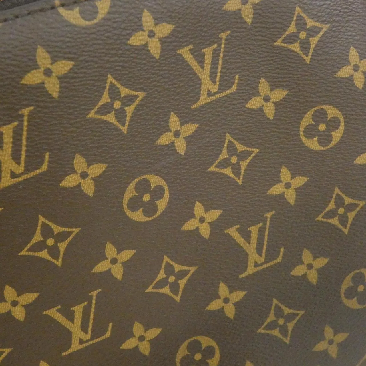 LOUIS VUITTON M45898 Handbag Monogram 黑色 Monogram 中古品A - 縮圖 5