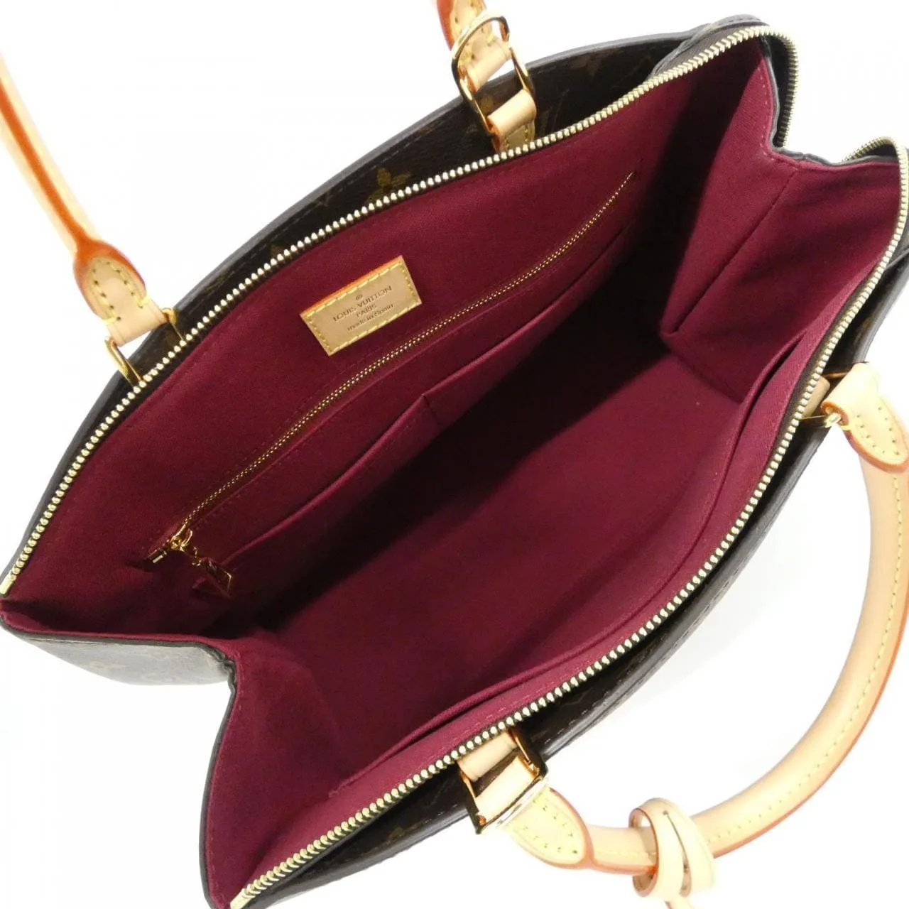 LOUIS VUITTON M45898 Handbag Monogram 黑色 Monogram 中古品A - 縮圖 8