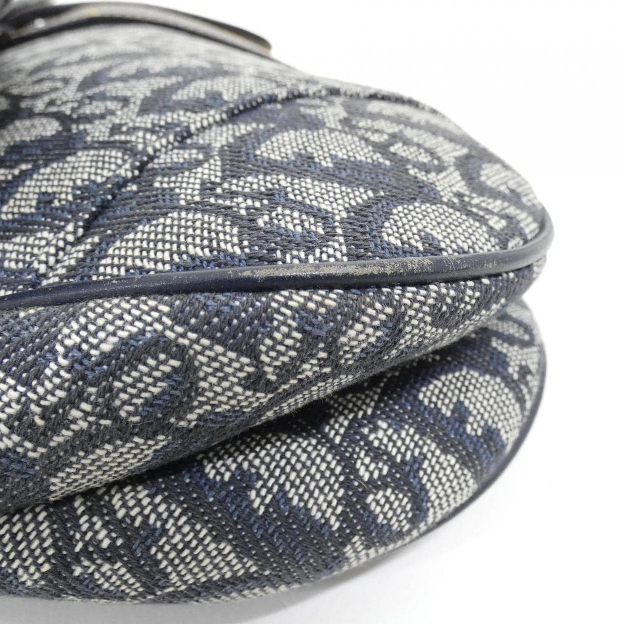 DIOR Saddle SLO44001 Shoulder Bag Canvas Blue Canvas Rank A - Thumbnail 5