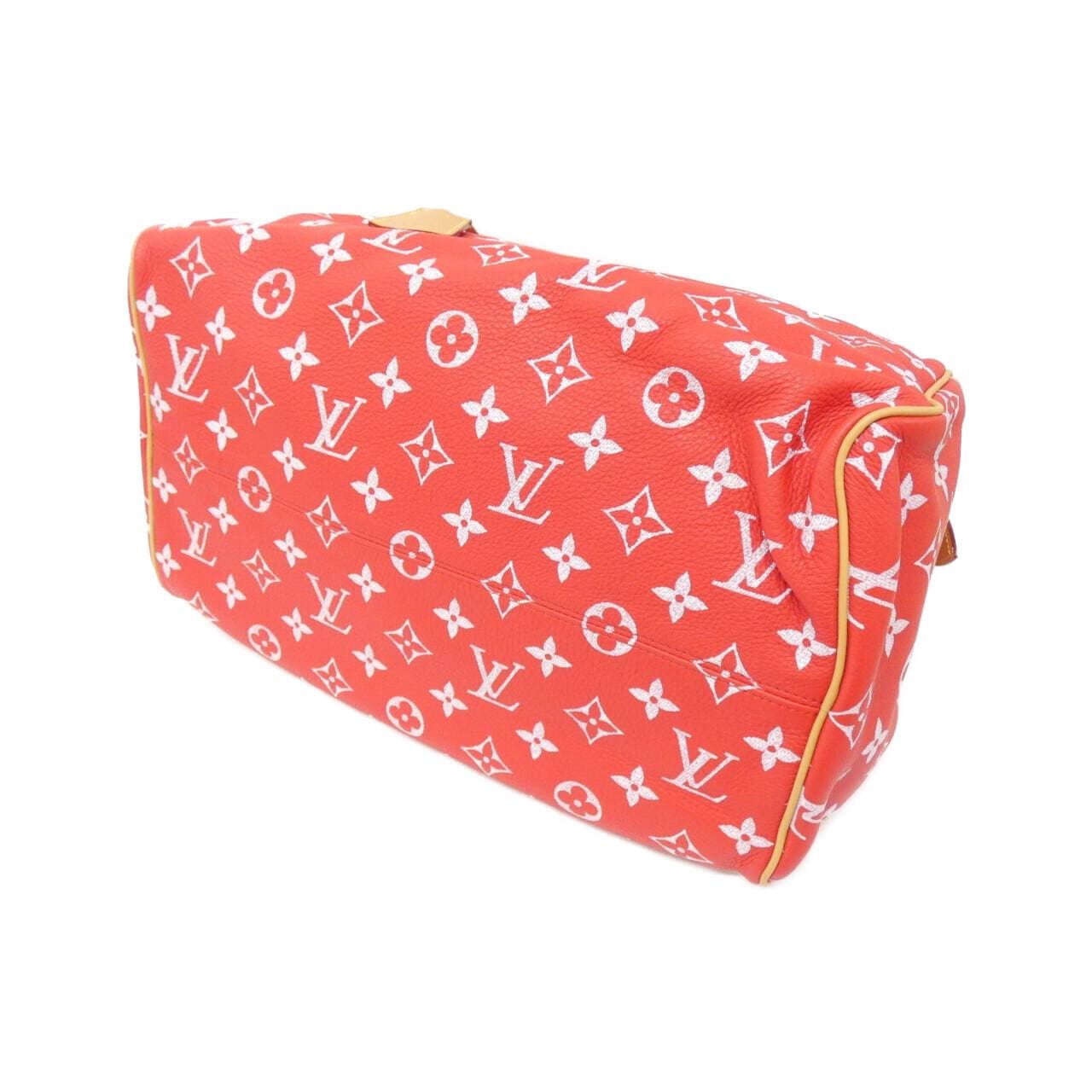 LOUIS VUITTON Speedy M24420 Boston Bag Monogram Rouge Monogram Rank A - Thumbnail 2