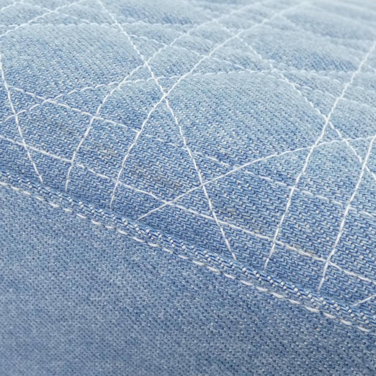 DIOR Lady Dior CAJ44561 Bag Canvas 藍色 帆布 中古品A - 縮圖 3