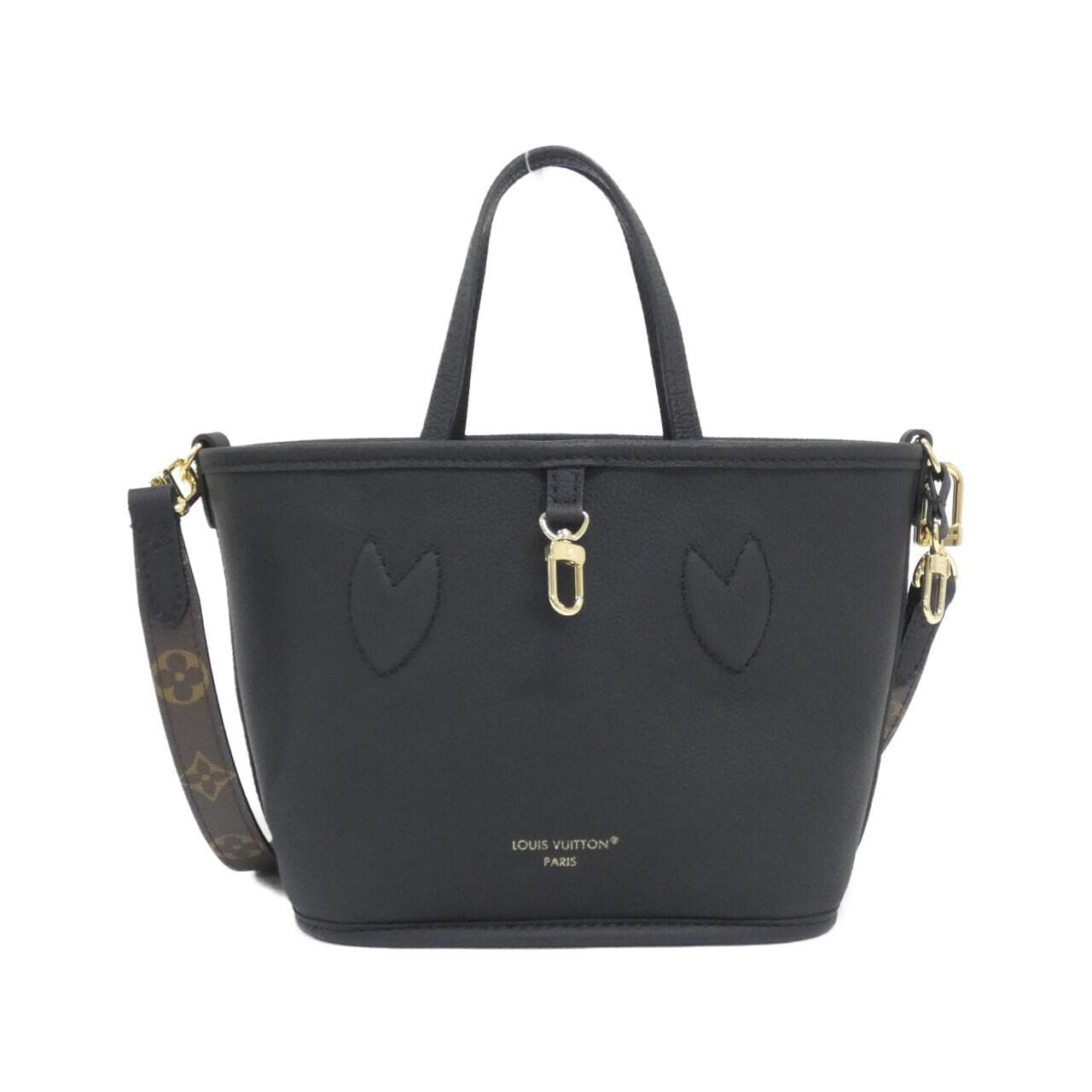 LOUIS VUITTON Neverfull M12099 Bag Monogram Black