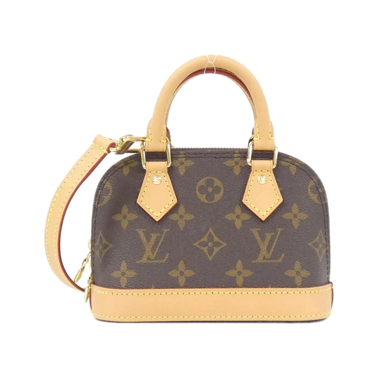 LOUIS VUITTON Alma M82717 Handbag Monogram Black