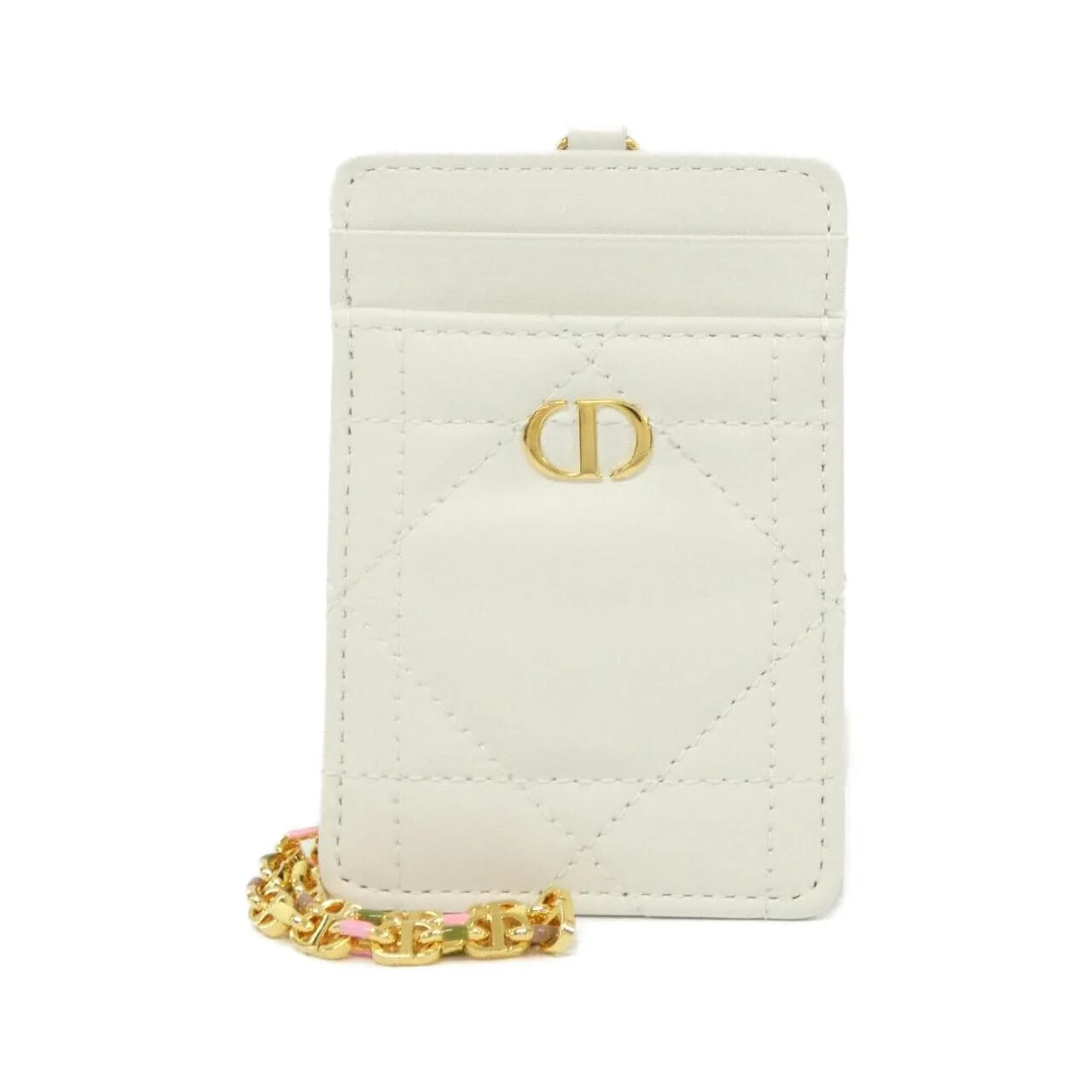 DIOR Caro S5204UDAX Card Case Leather