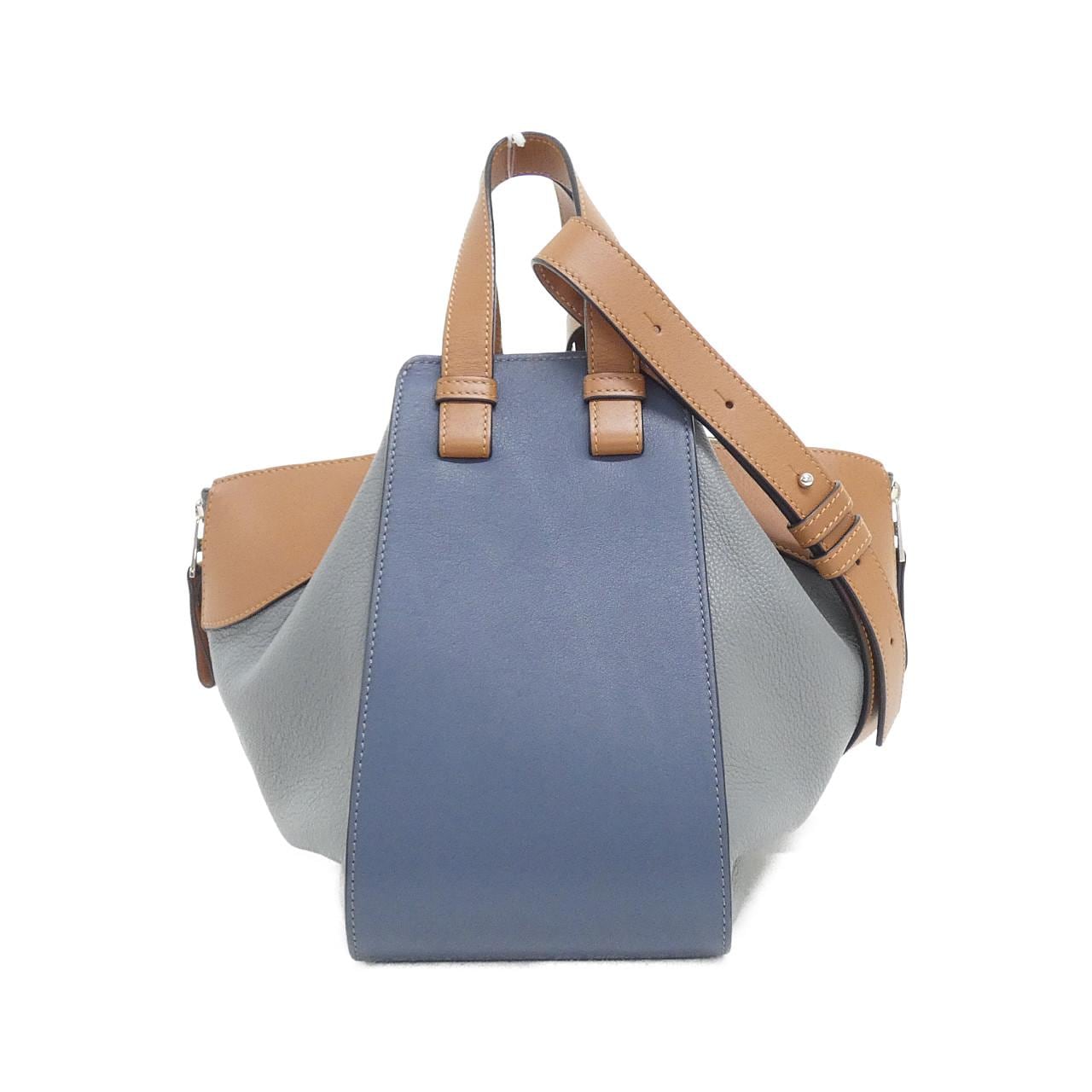 LOEWE Hammock 387 12PS35 Shoulder Bag Black Rank A - Thumbnail 2