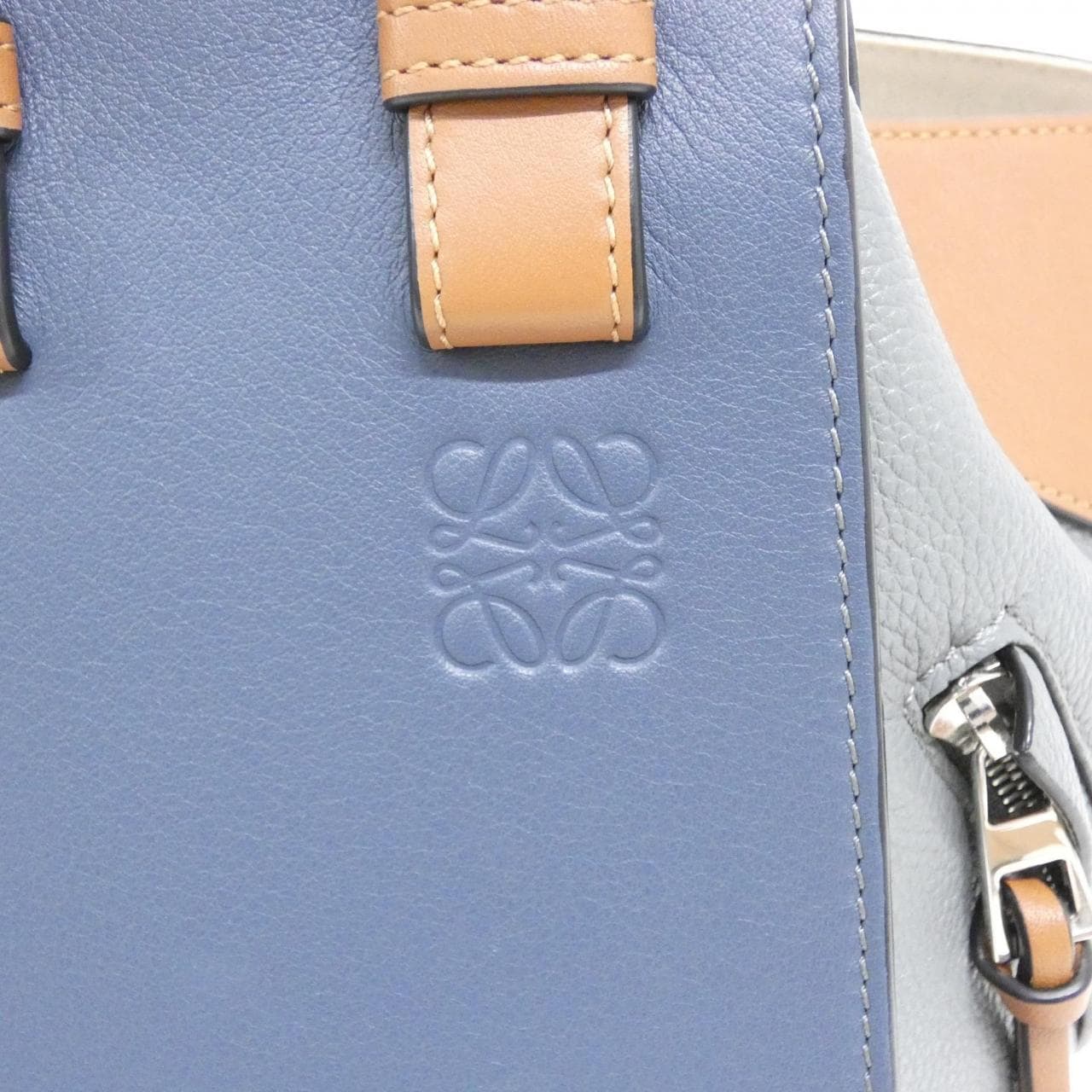 LOEWE Hammock 387 12PS35 Shoulder Bag Black Rank A - Thumbnail 7