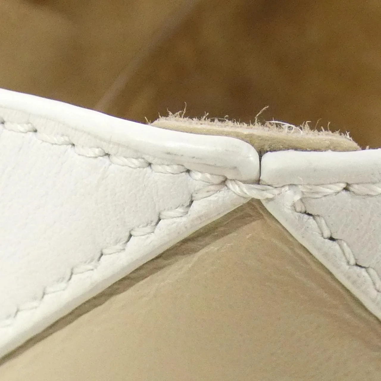 LOEWE Puzzle A779G50X18 Tote 白色 中古品A - 縮圖 4