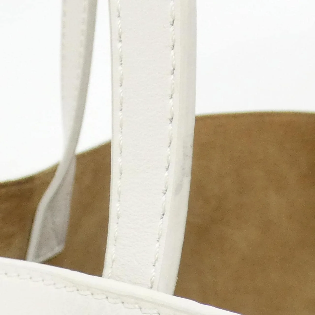 LOEWE Puzzle A779G50X18 Tote 白色 中古品A - 縮圖 7