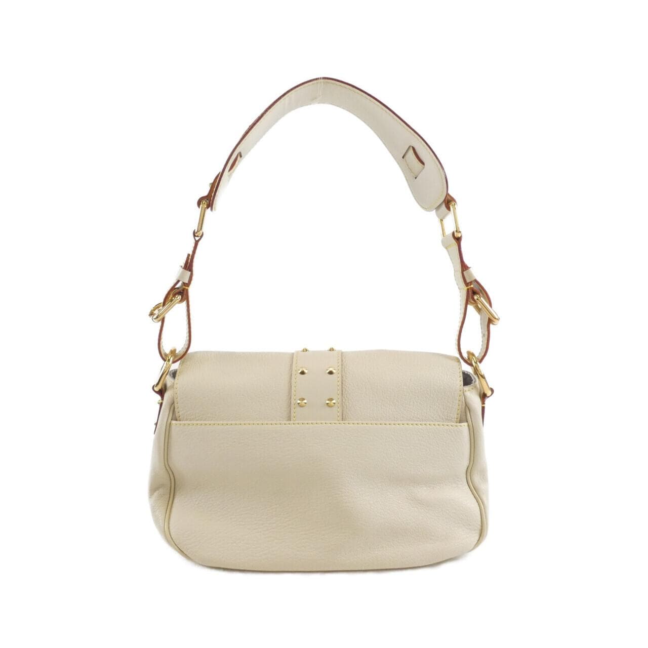 LOUIS VUITTON M91782 Shoulder Bag Leather 白色 皮革 中古品A - 縮圖 2