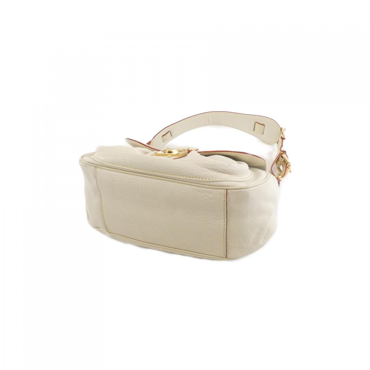 LOUIS VUITTON M91782 Shoulder Bag Leather 白色 皮革 中古品A - 縮圖 3