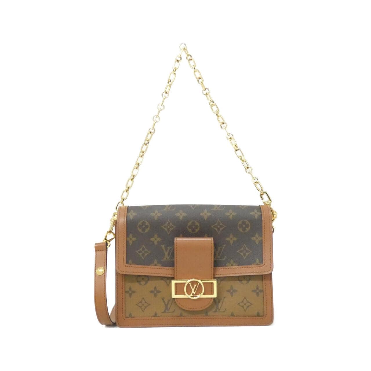 LOUIS VUITTON Dauphine M45958 Shoulder Bag Monogram 黑色