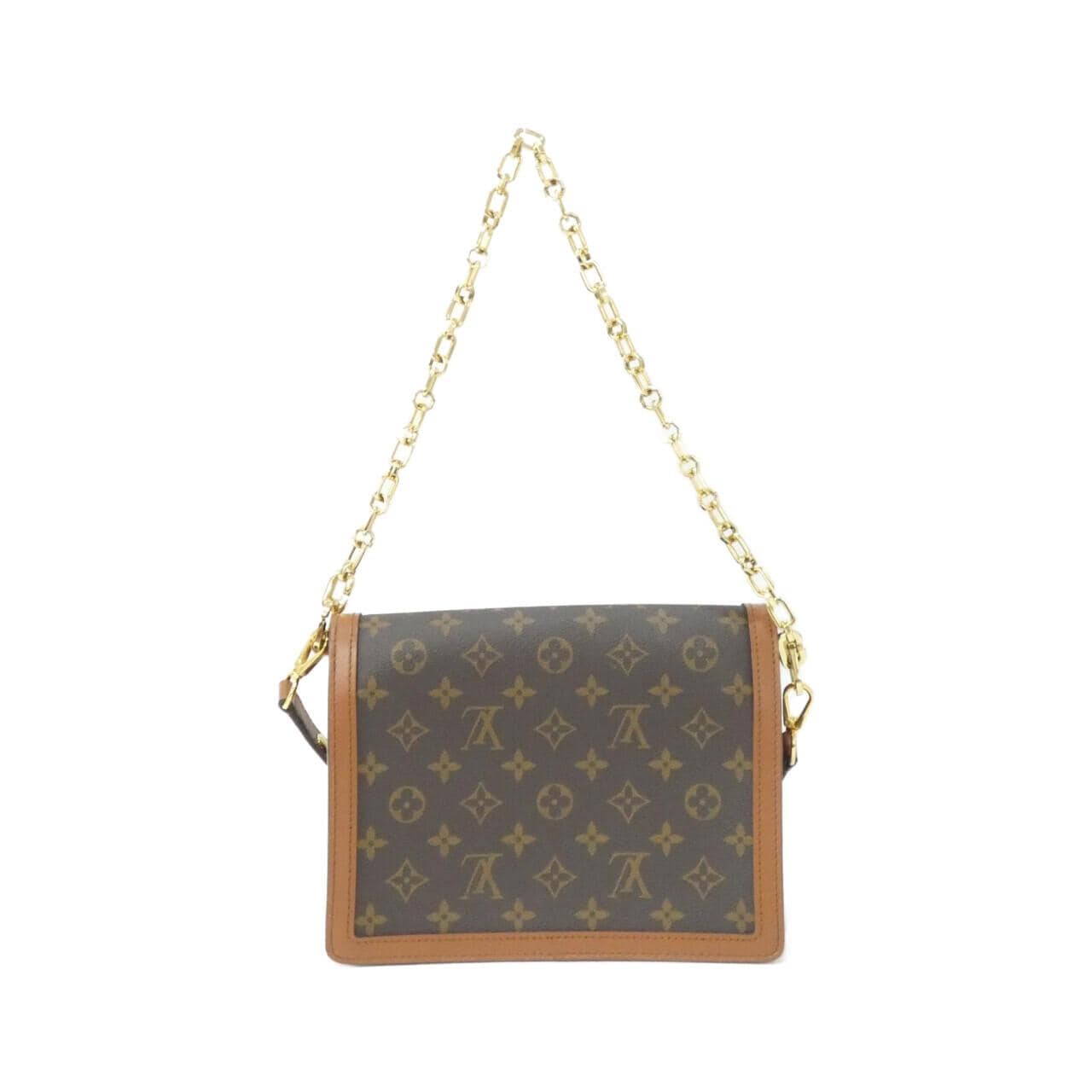 LOUIS VUITTON Dauphine M45958 Shoulder Bag Monogram Black Monogram - Thumbnail 2
