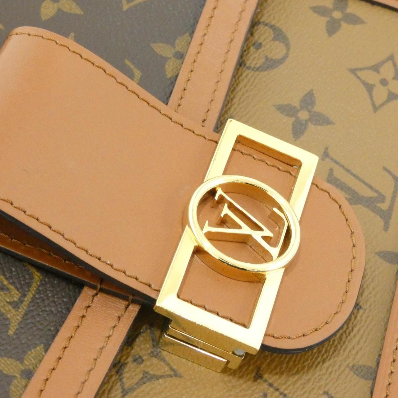 LOUIS VUITTON Dauphine M45958 Shoulder Bag Monogram Black Monogram - Thumbnail 6