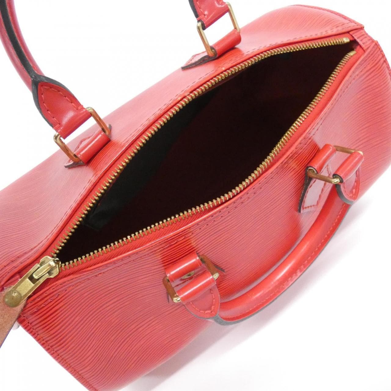 LOUIS VUITTON Speedy M59237 Boston Bag Epi Red Epi Rank A - Thumbnail 9