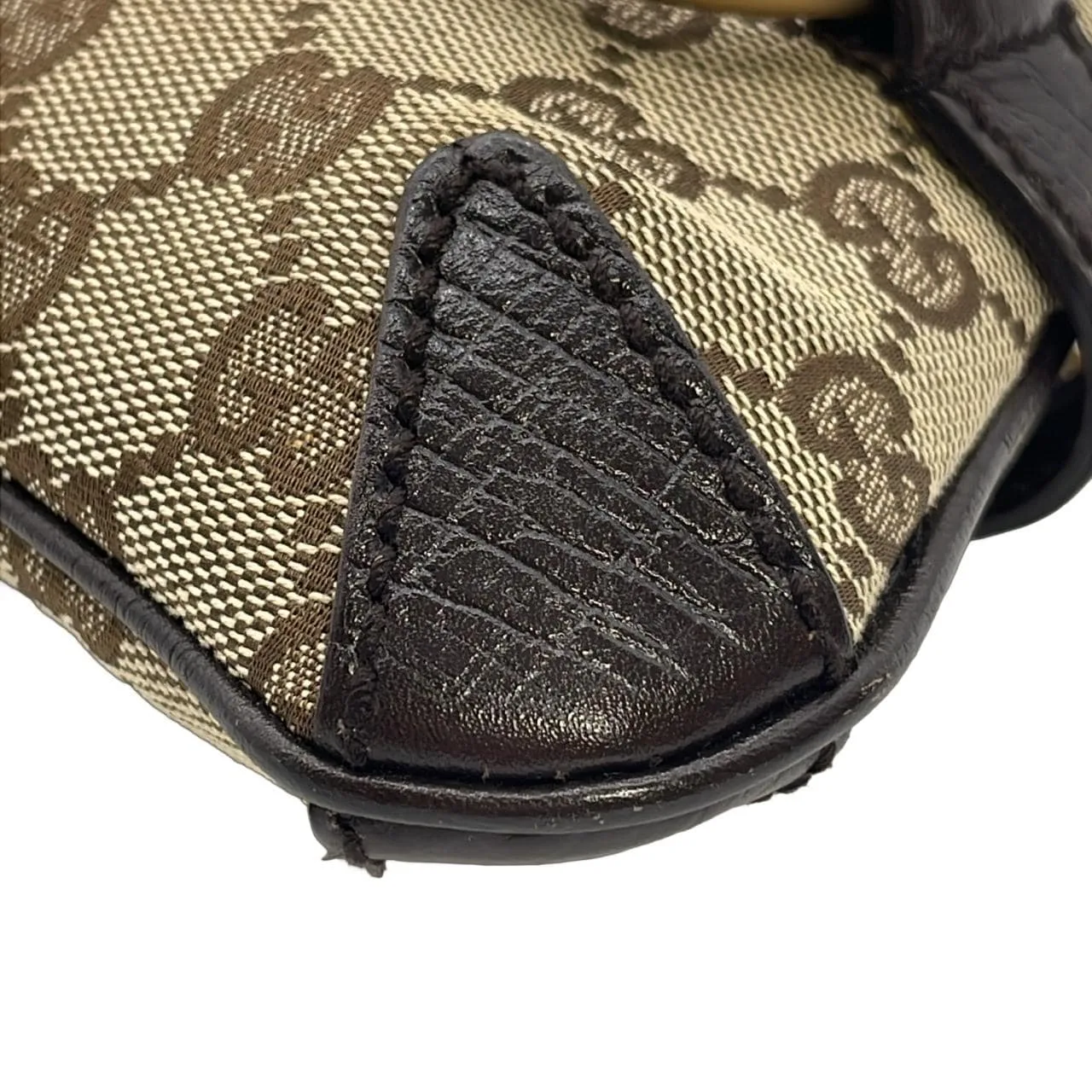 GUCCI 114923 Shoulder Canvas Beige Canvas Rank A - Thumbnail 3