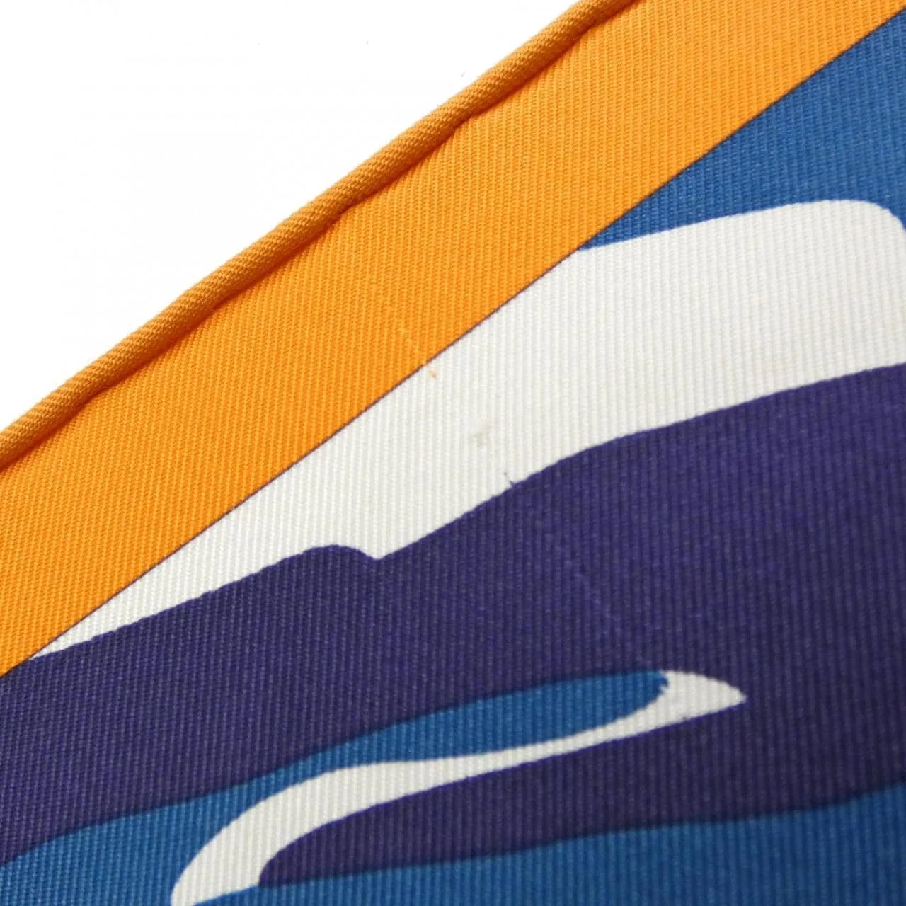 HERMES Scarf 橙色 中古品A - 縮圖 3