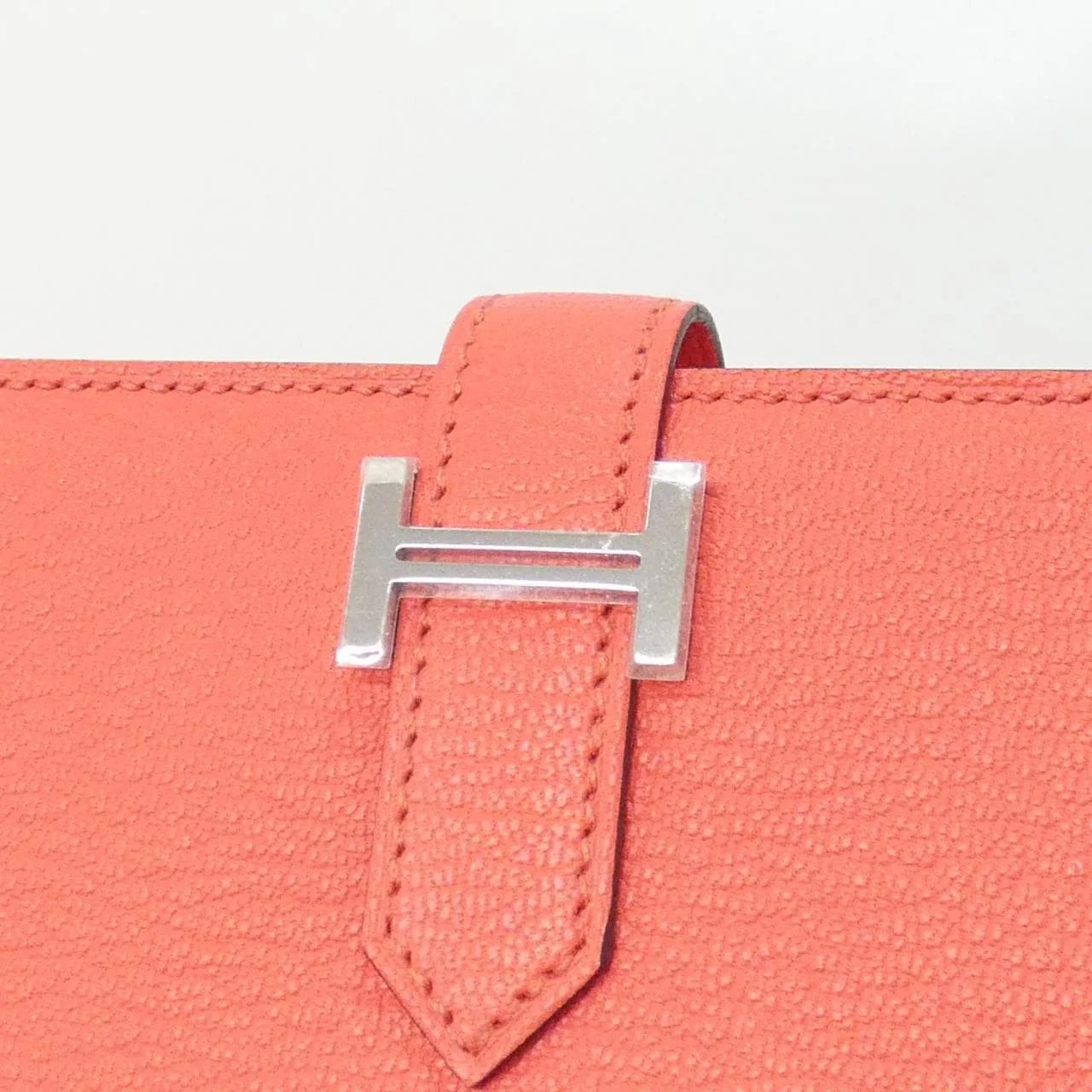 HERMES 039078CK Wallet 黑色 中古品A - 縮圖 3