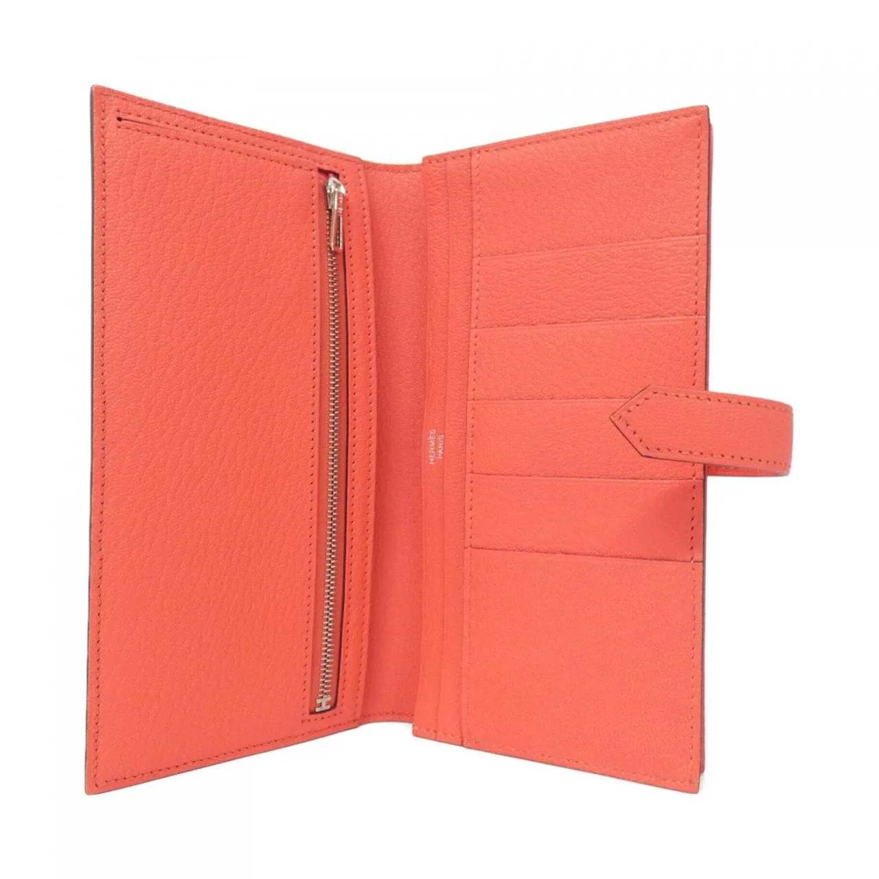 HERMES 039078CK Wallet 黑色 中古品A - 縮圖 4