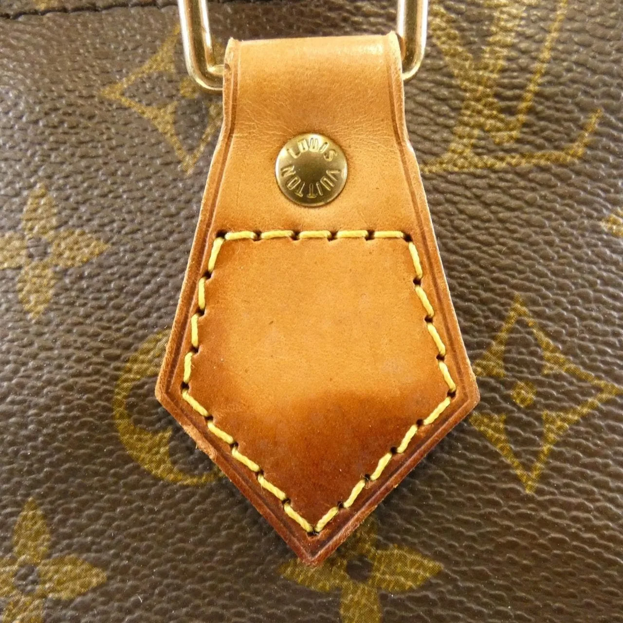 LOUIS VUITTON Alma M51130 Handbag Monogram 黑色 Monogram 中古品B - 縮圖 6