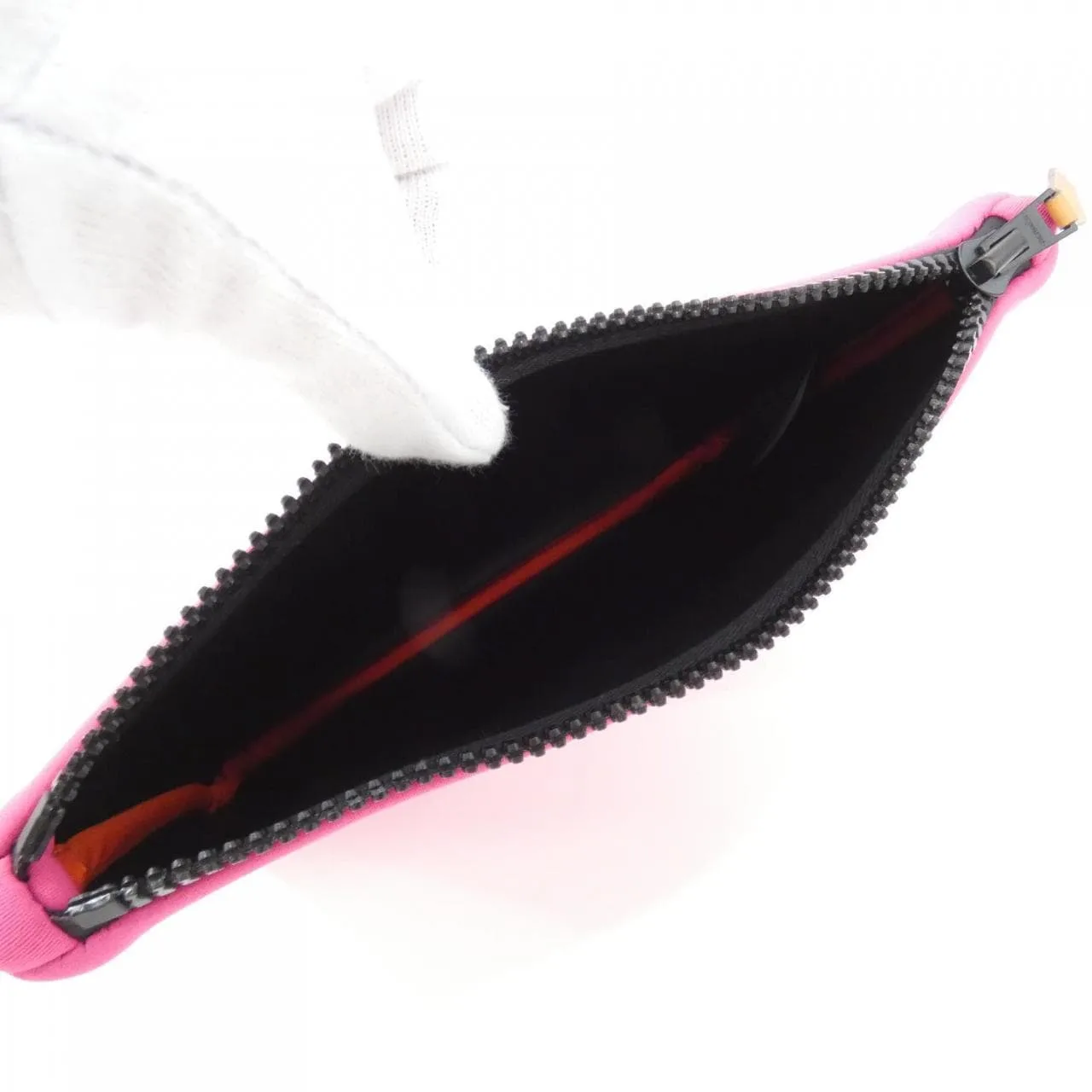 HERMES 103308M Pouch Black Rank A - Thumbnail 5