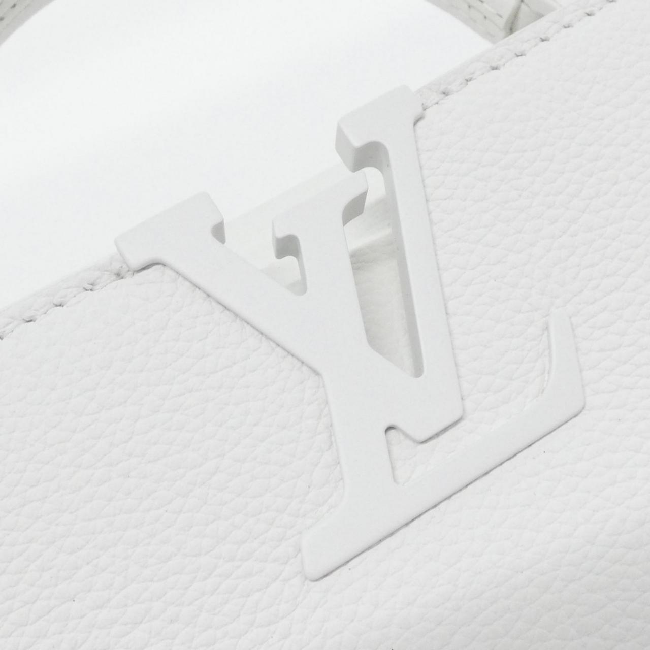 LOUIS VUITTON Capucines M23956 Bag 白色 中古品A - 縮圖 4