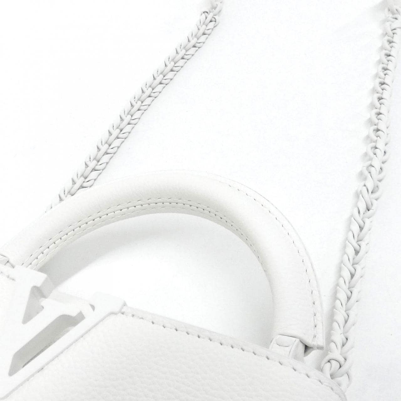LOUIS VUITTON Capucines M23956 Bag 白色 中古品A - 縮圖 5