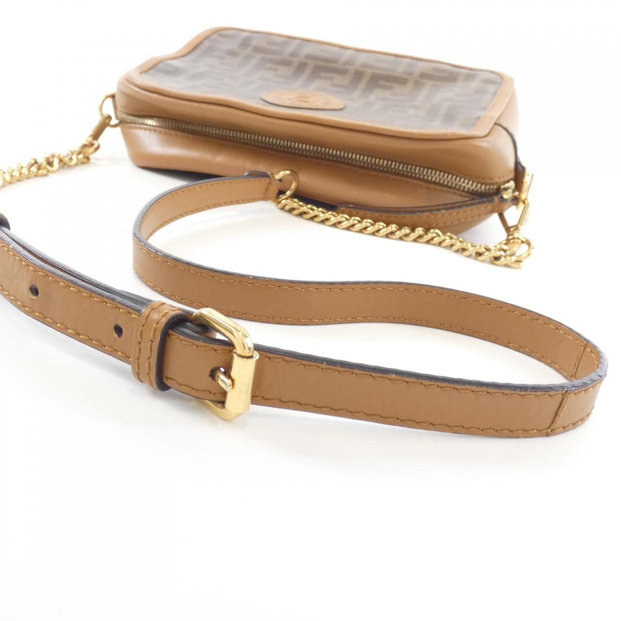 FENDI 8BT287 A6VO Shoulder Bag Canvas Black Canvas - Thumbnail 6