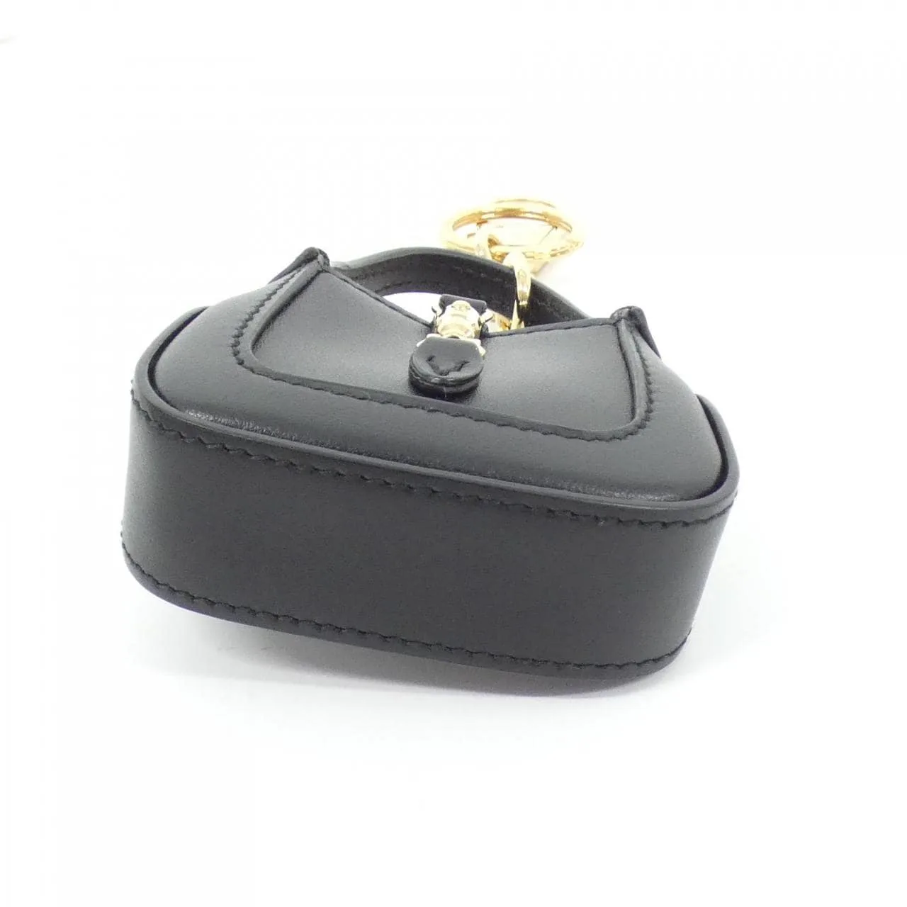 GUCCI 768285 AACXV Key Case Leather 黑色 皮革 中古品A - 縮圖 4