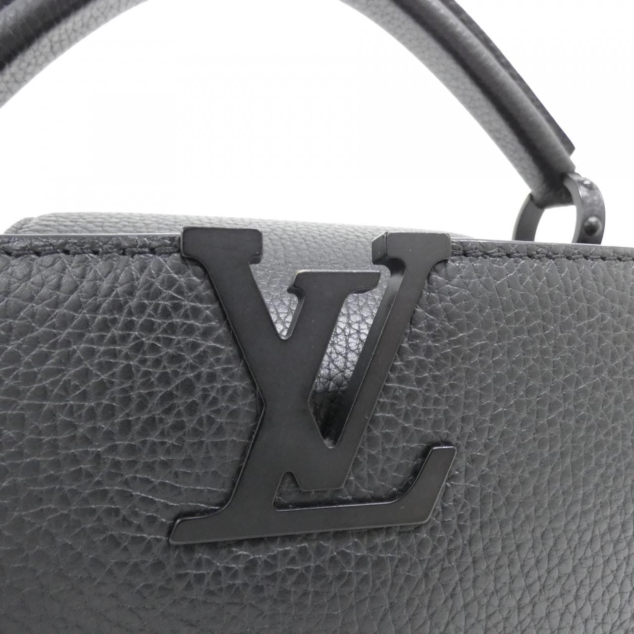 LOUIS VUITTON Capucines M55855 Bag Black Rank A - Thumbnail 4