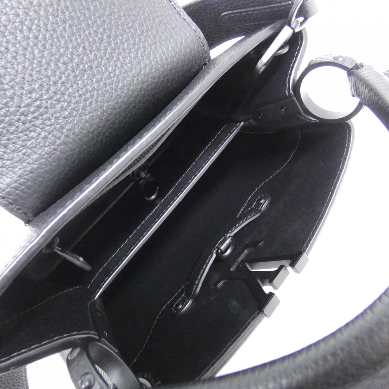 LOUIS VUITTON Capucines M55855 Bag Black Rank A - Thumbnail 6