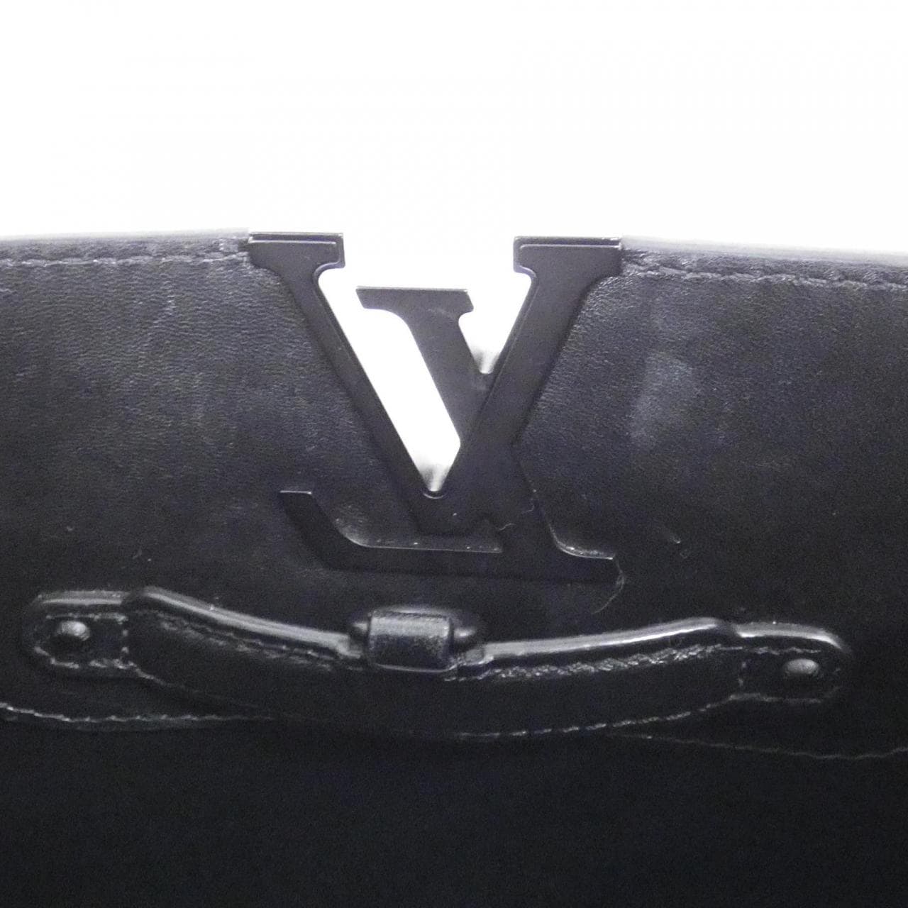 LOUIS VUITTON Capucines M55855 Bag Black Rank A - Thumbnail 7
