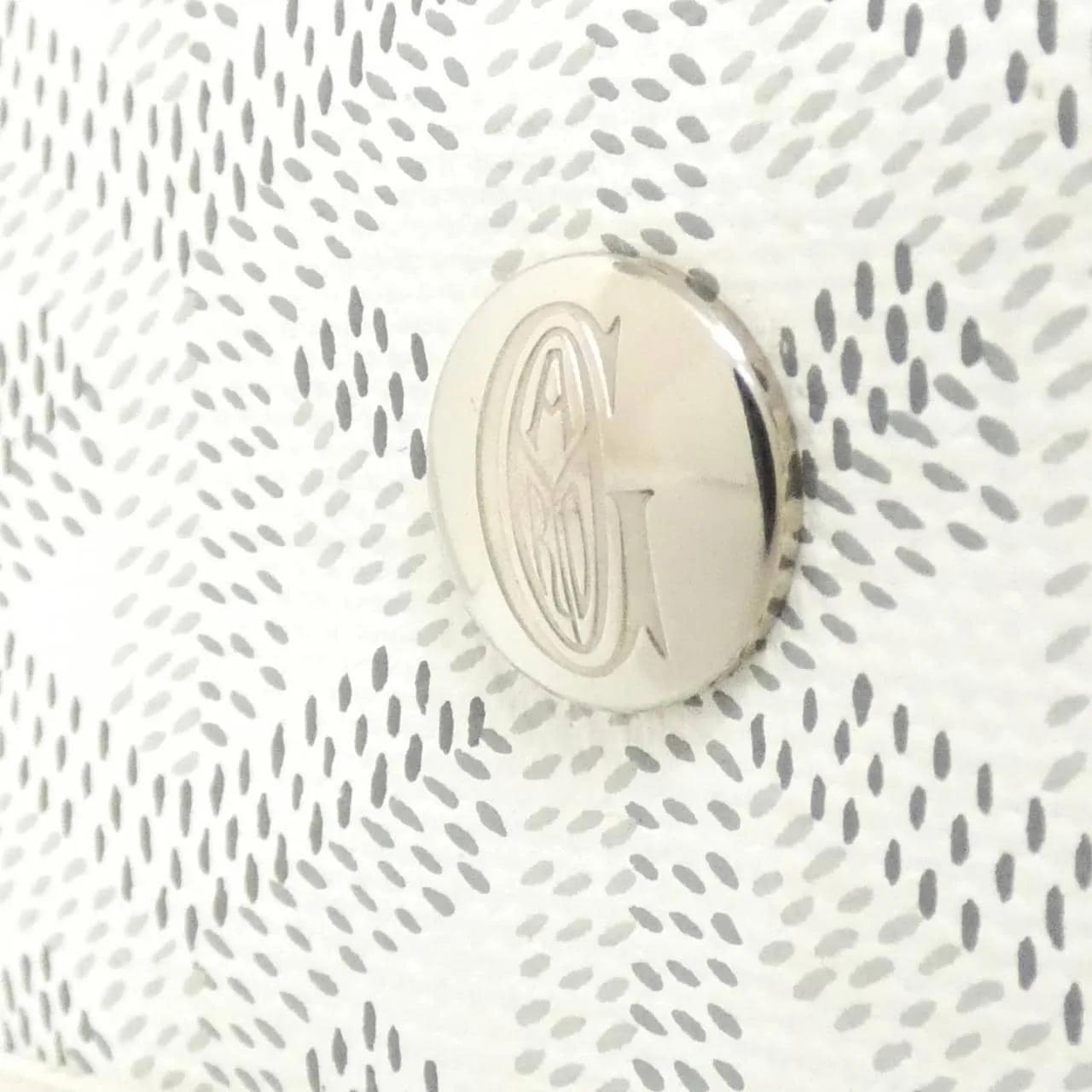 GOYARD Shoulder Canvas 黑色 帆布 中古品A - 縮圖 4