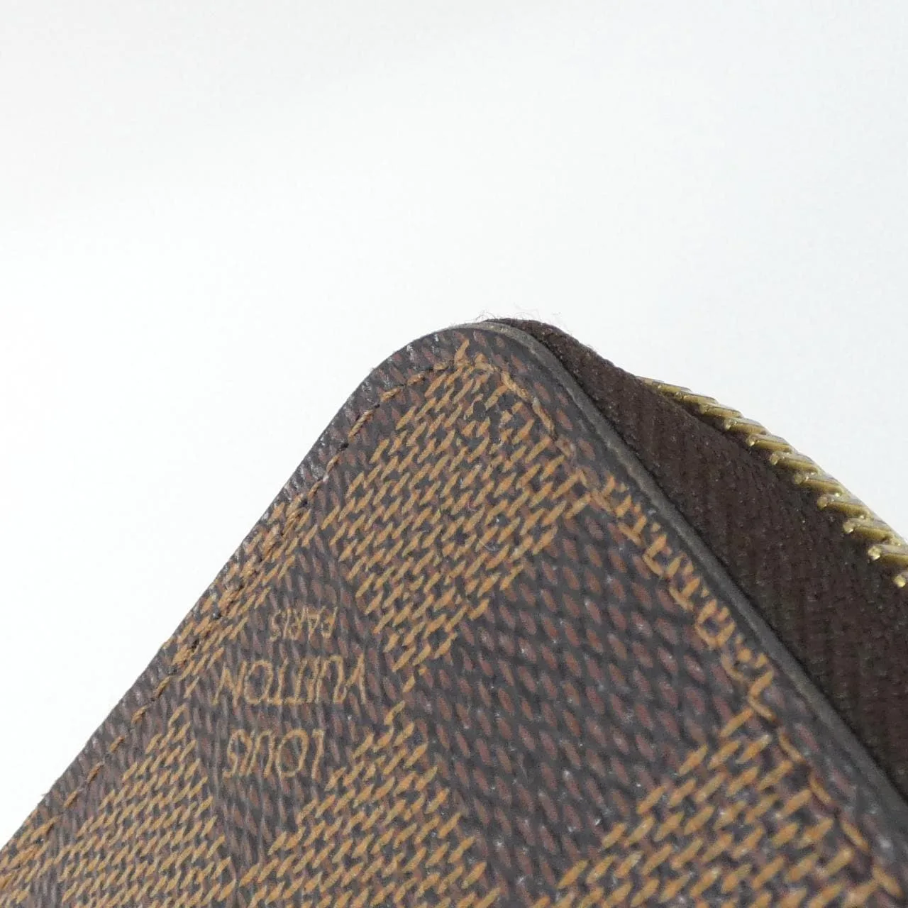 LOUIS VUITTON N60046 Wallet Damier Ebene Damier Rank A - Thumbnail 5