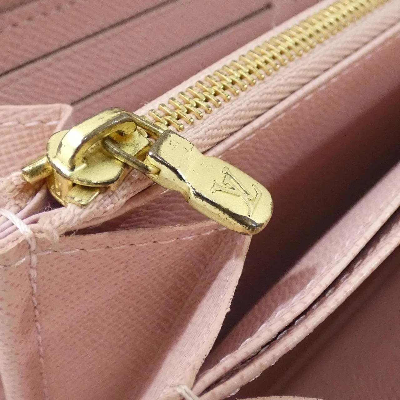 LOUIS VUITTON N60046 Wallet Damier Ebene Damier Rank A - Thumbnail 8