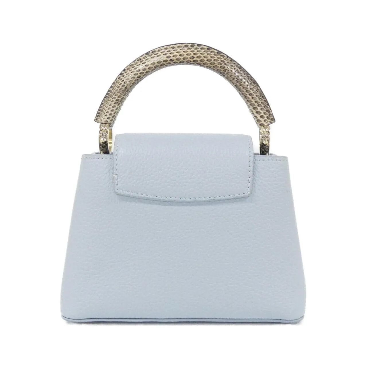 LOUIS VUITTON Capucines M55920 Handbag 藍色 中古品A - 縮圖 2