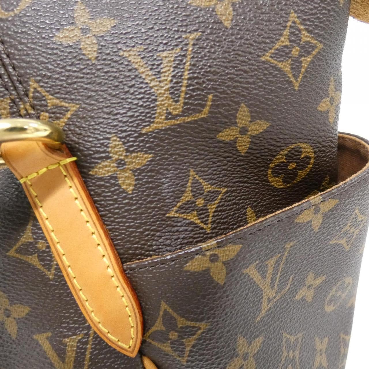LOUIS VUITTON Totally M41015 Bag Monogram Black Monogram Rank A - Thumbnail 3