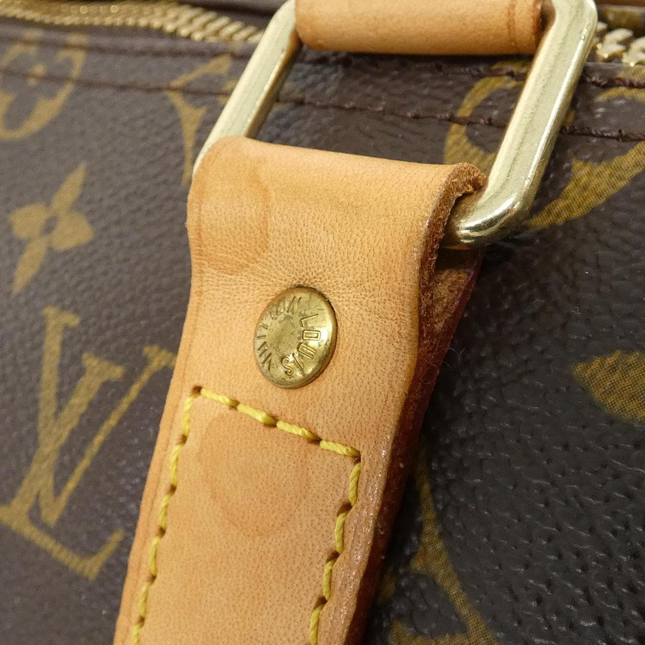 LOUIS VUITTON Keepall M41426 Boston Bag Monogram 黑色 Monogram - 縮圖 8