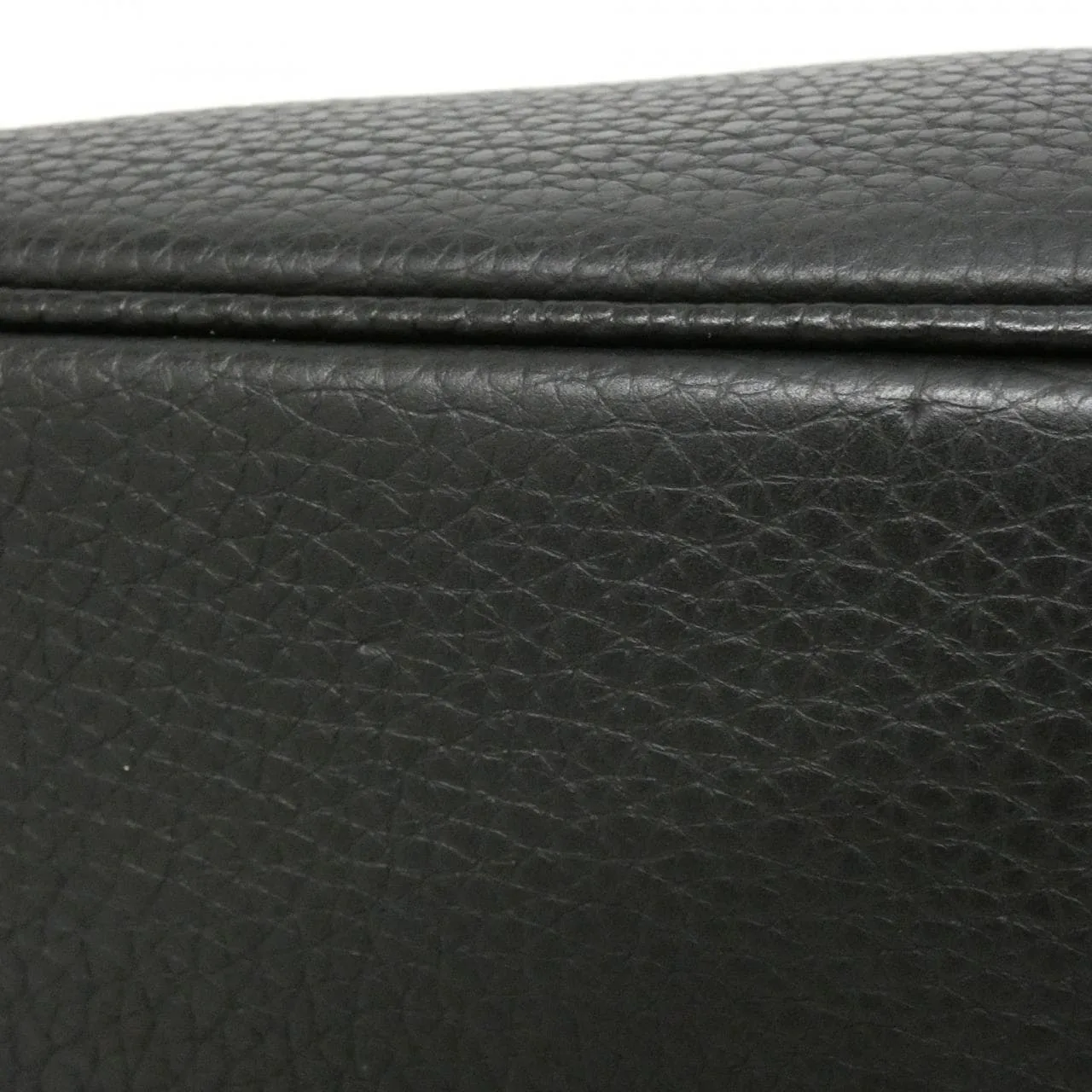 HERMES Bolide 073419CC Handbag Clemence Black Clemence Leather Rank A - Thumbnail 4