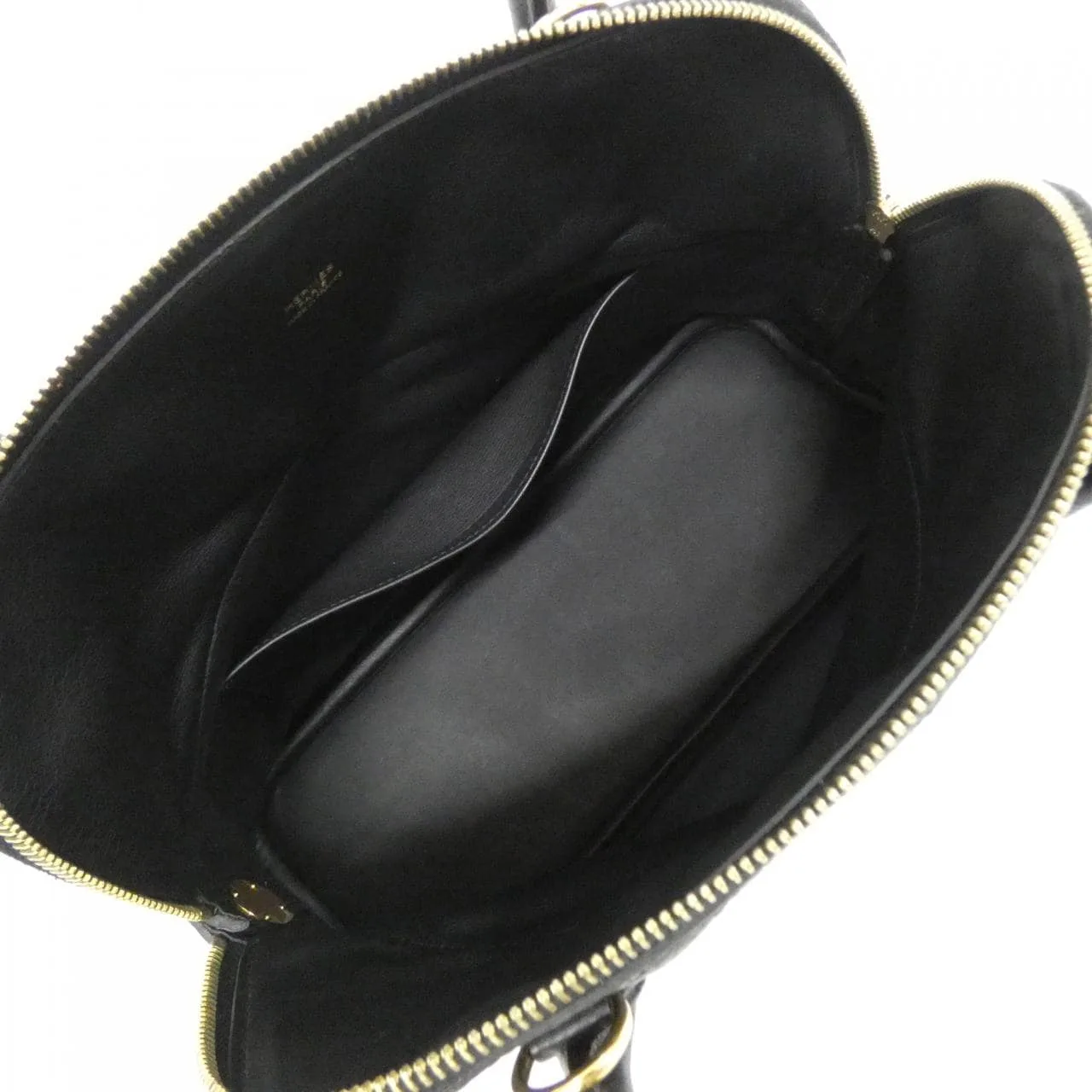 HERMES Bolide 073419CC Handbag Clemence Black Clemence Leather Rank A - Thumbnail 10