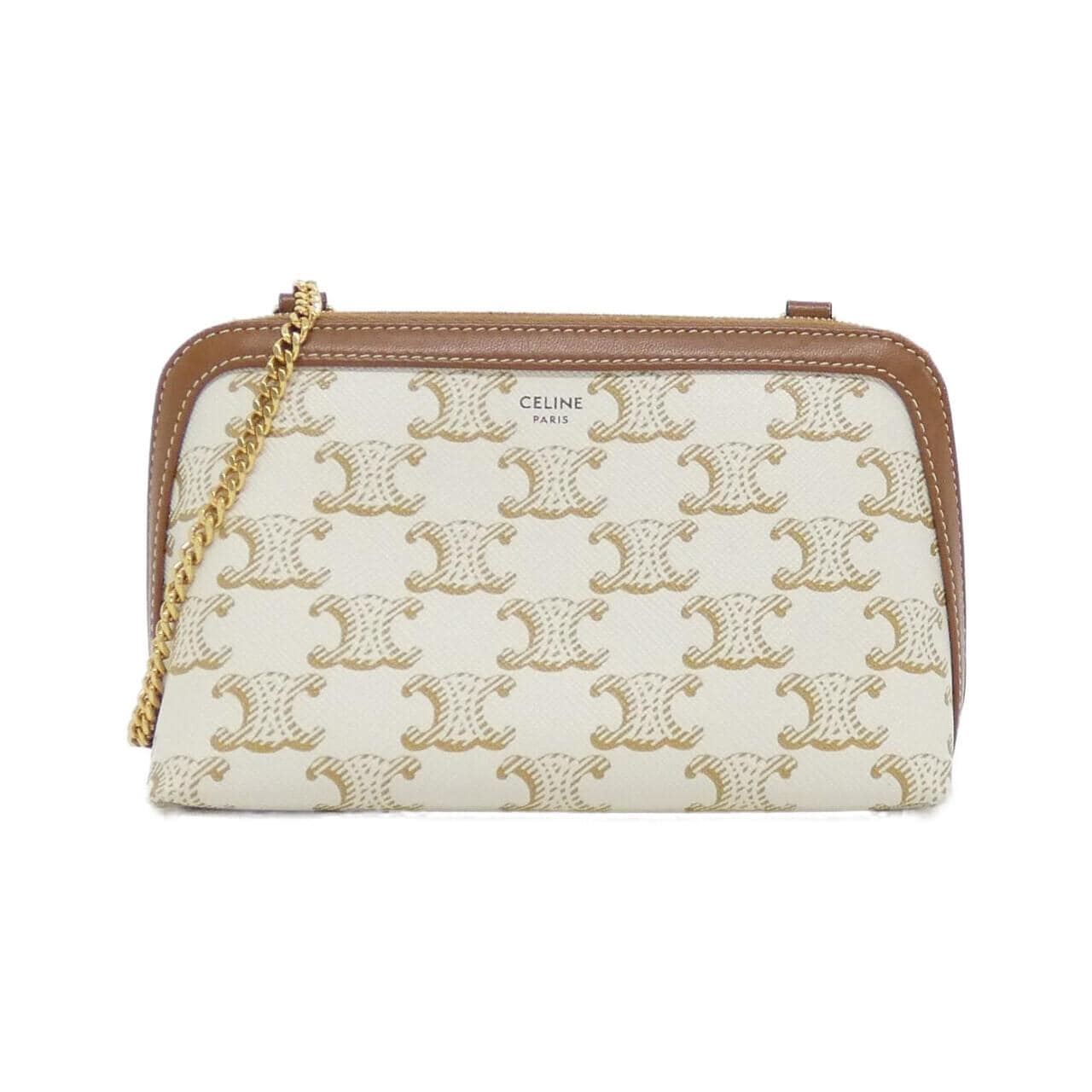 CELINE 10E382CBX Shoulder Bag Canvas