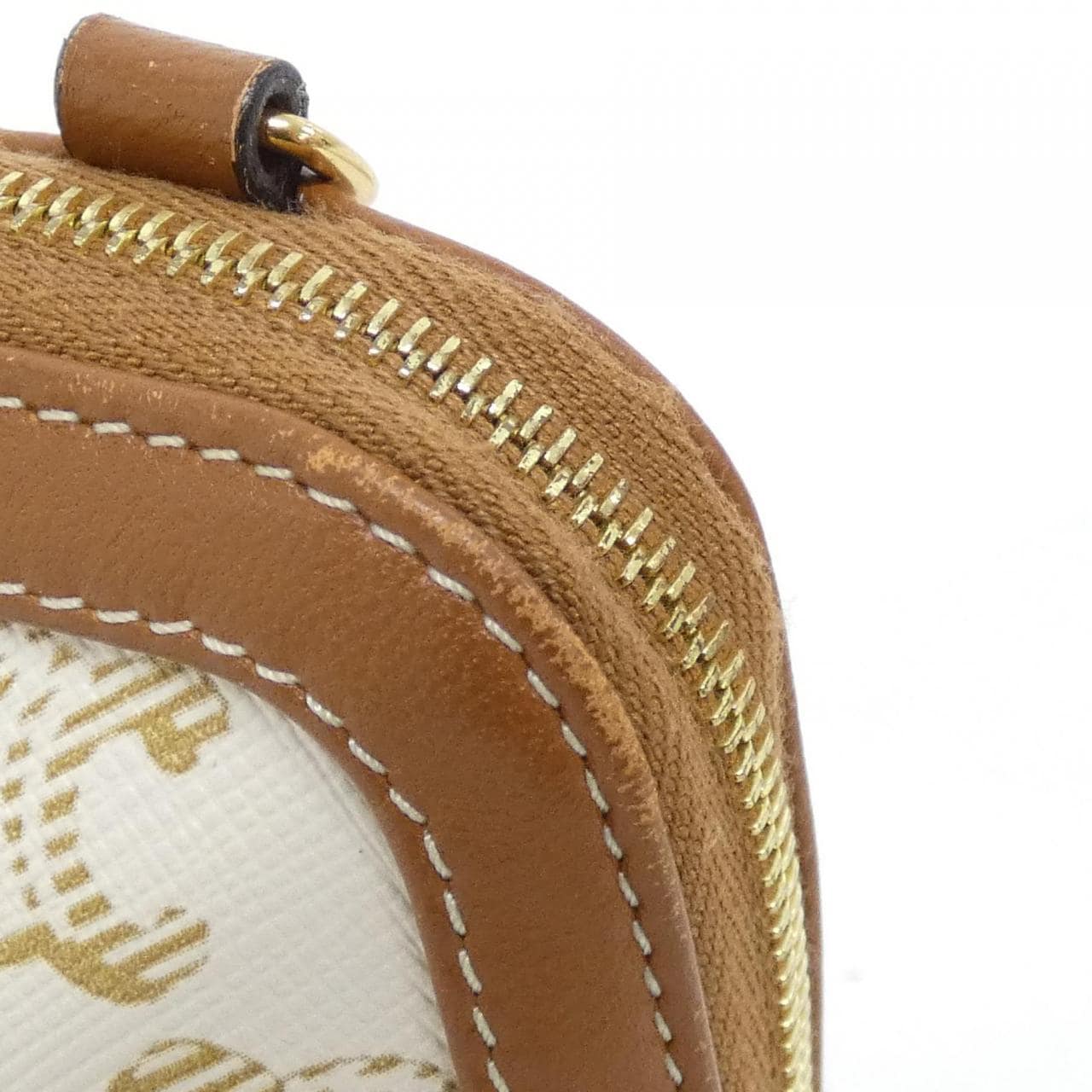 CELINE 10E382CBX Shoulder Bag Canvas 黑色 帆布 中古品A - 縮圖 4