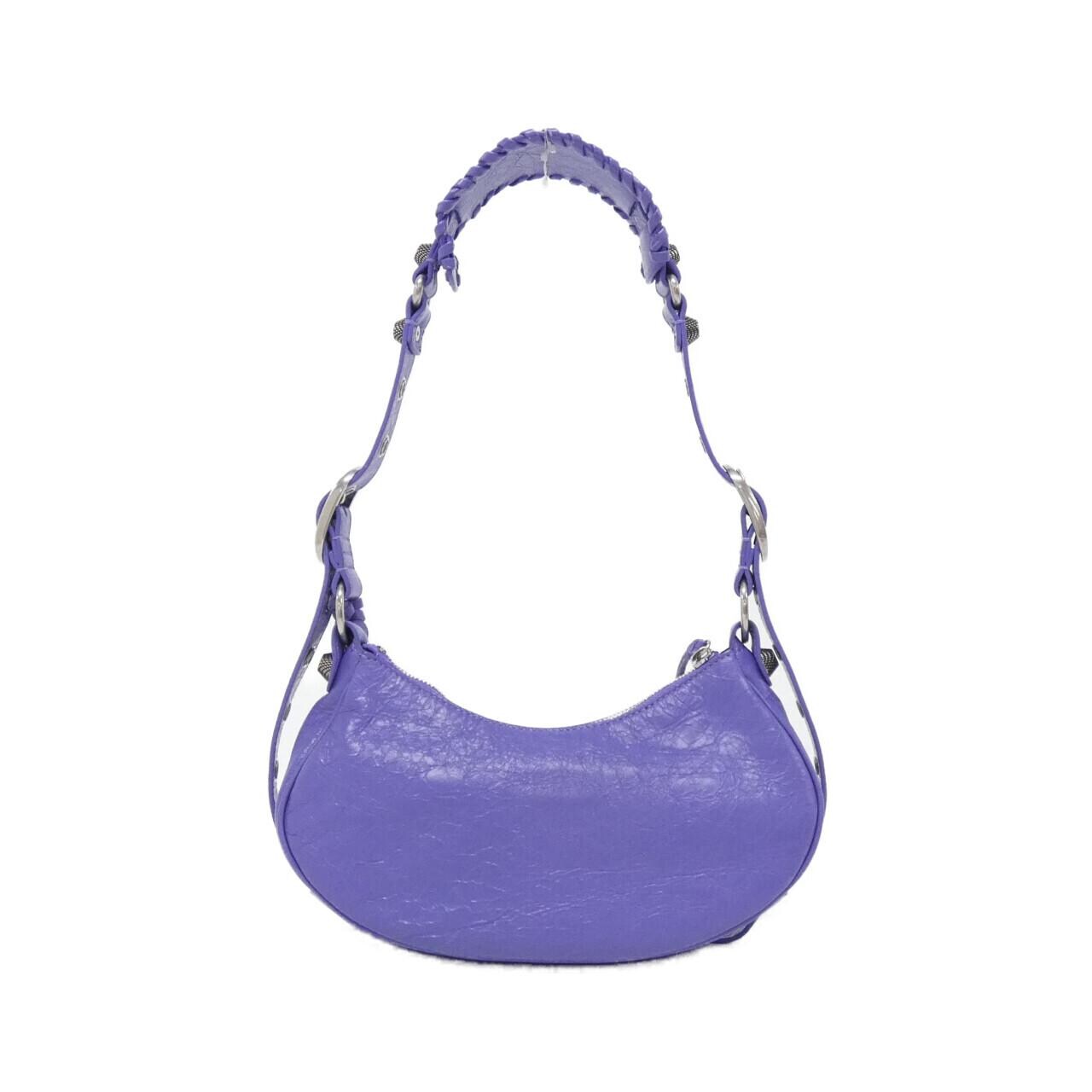 BALENCIAGA Le Cagole 671309 1VG9Y Shoulder Bag Lambskin Black Lambskin - Thumbnail 2