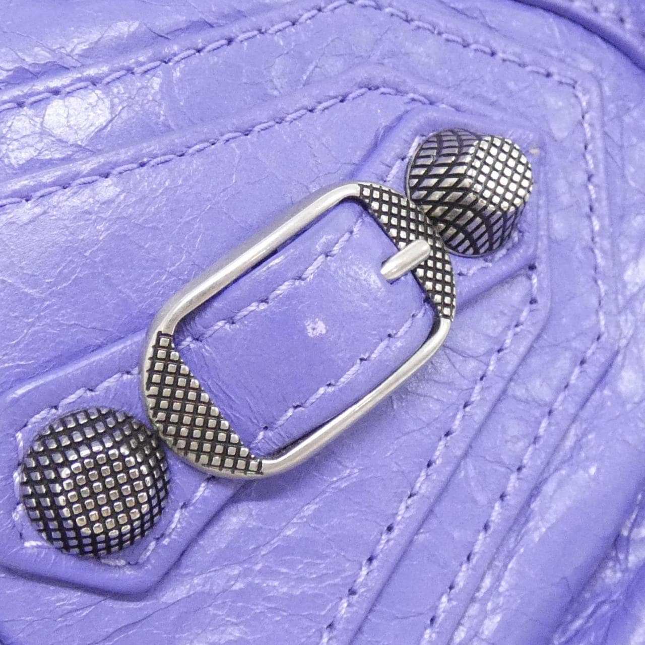 BALENCIAGA Le Cagole 671309 1VG9Y Shoulder Bag Lambskin Black Lambskin - Thumbnail 4