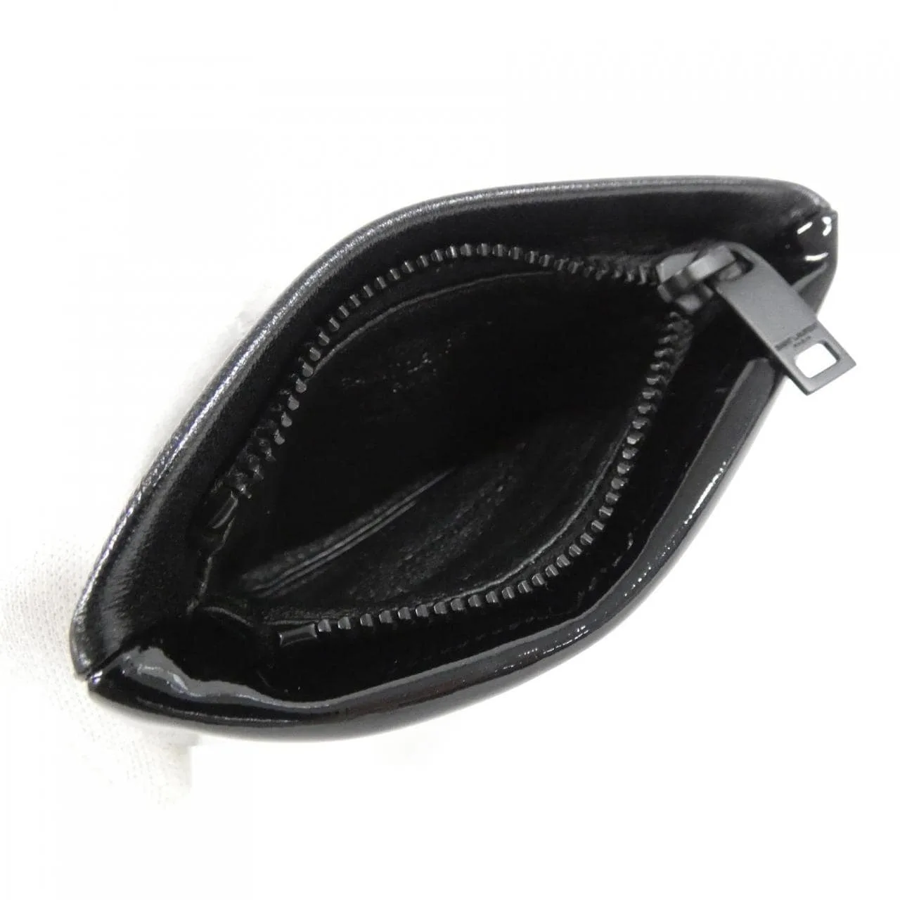 SAINT LAURENT 777889 Coin Case Patent Leather Black Patent Leather Rank A - Thumbnail 4