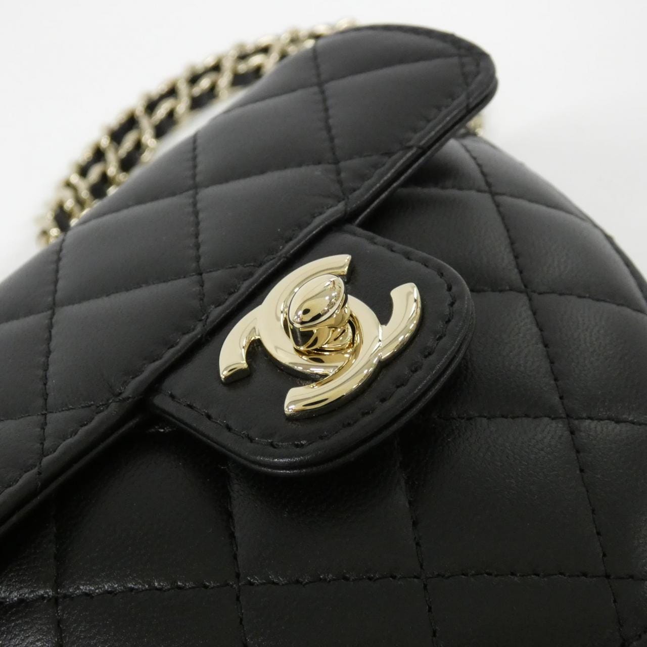 CHANEL Timeless Classic AP2784 Shoulder Lambskin Black Lambskin Unused - Thumbnail 4