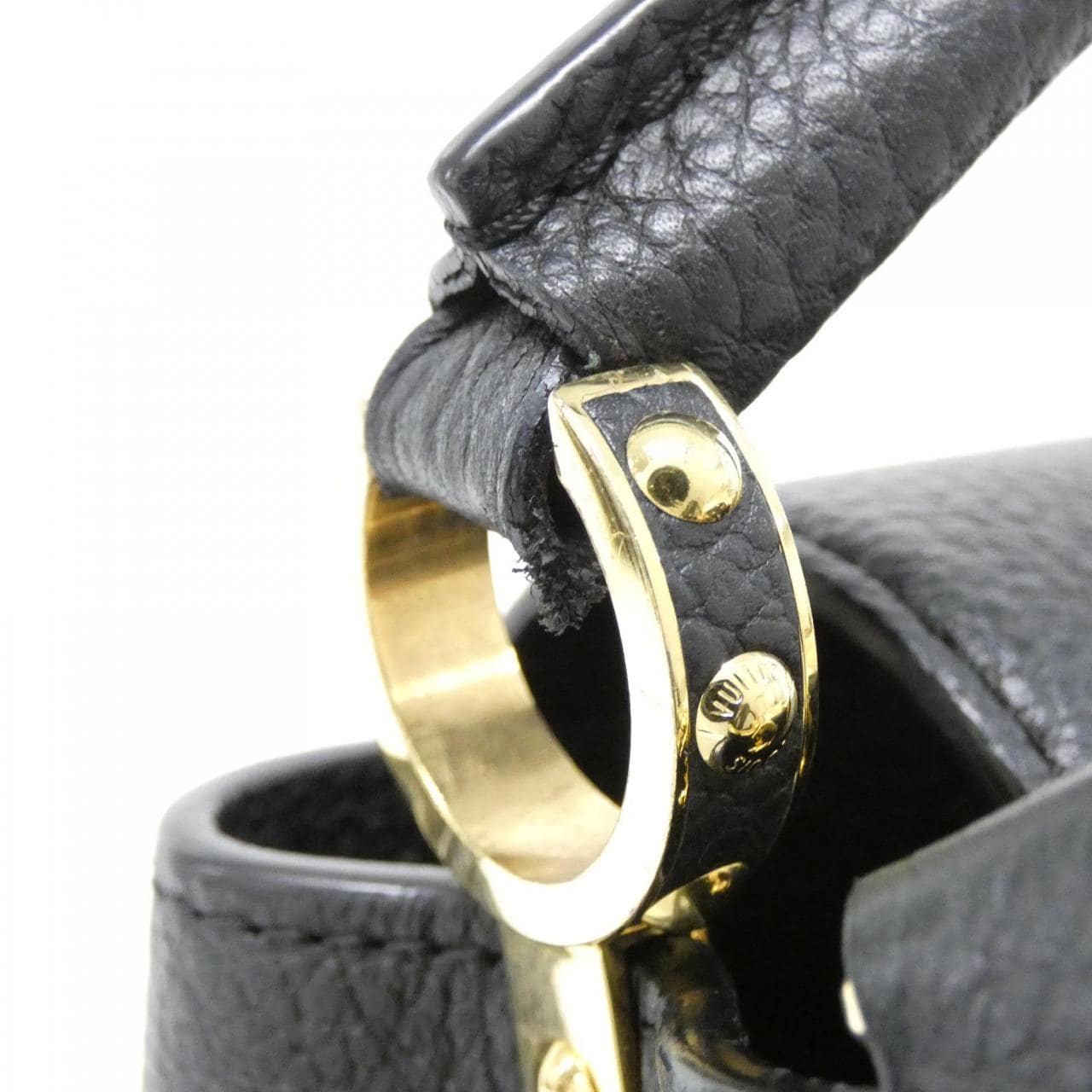 LOUIS VUITTON Capucines M56071 Bag Black Rank A - Thumbnail 7