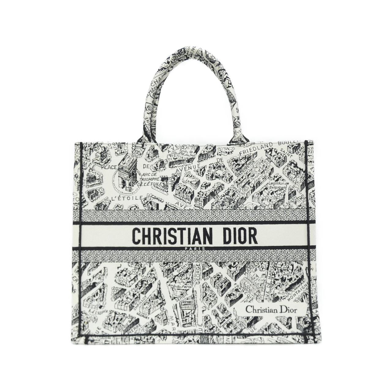 DIOR Book Tote M1286ZOMP Tote Canvas