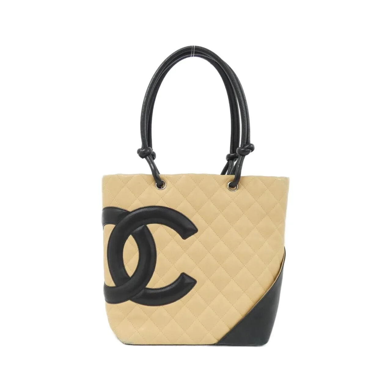 CHANEL Cambon 25167 Handbag Black
