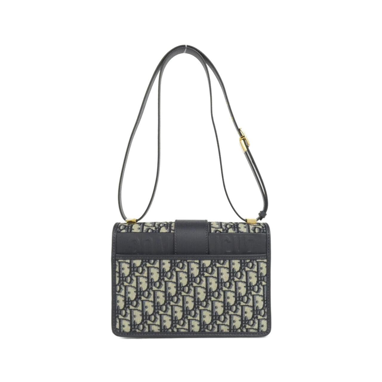 DIOR 30 Montaigne M9203UTZQ Shoulder Bag Canvas Black Canvas - Thumbnail 2