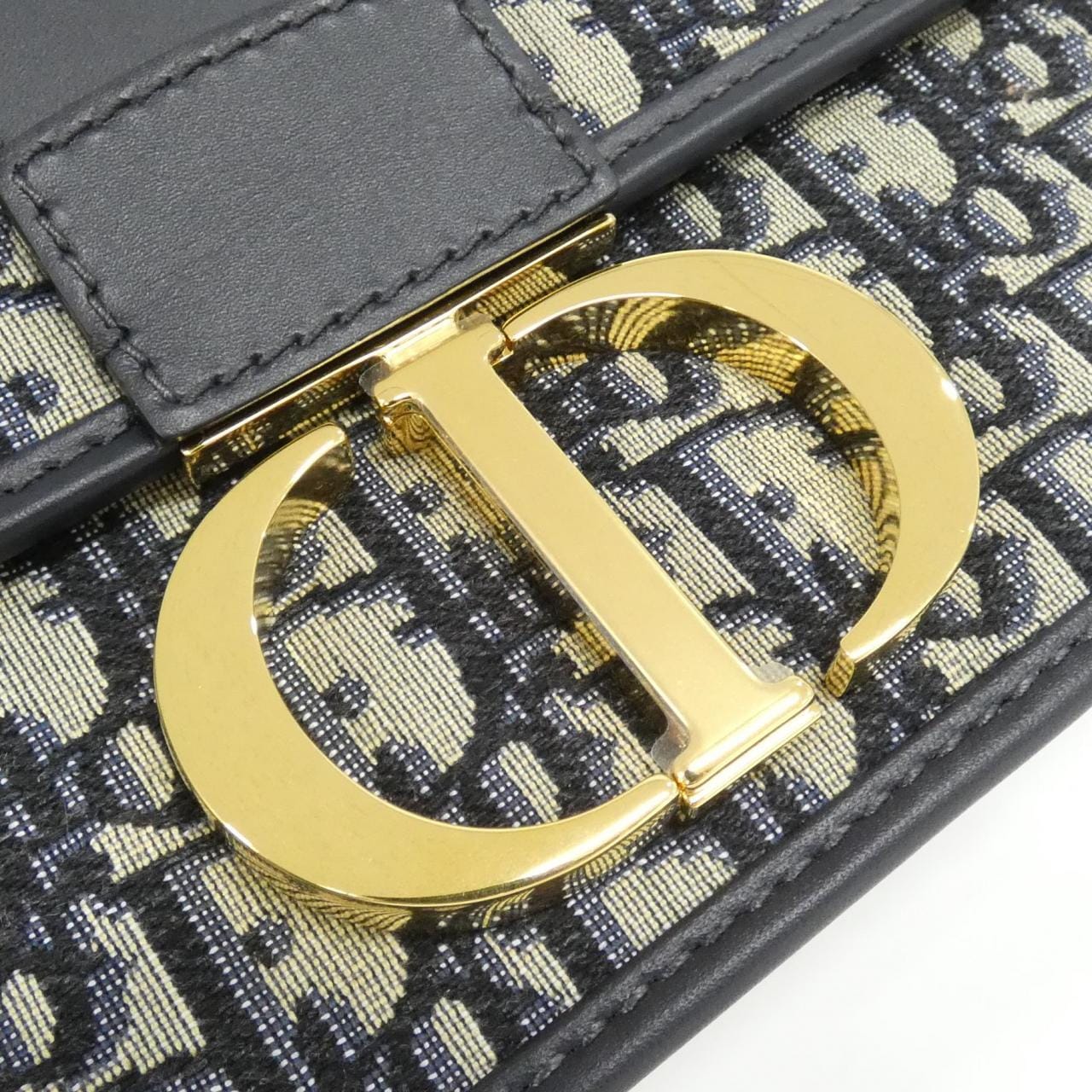 DIOR 30 Montaigne M9203UTZQ Shoulder Bag Canvas Black Canvas - Thumbnail 4